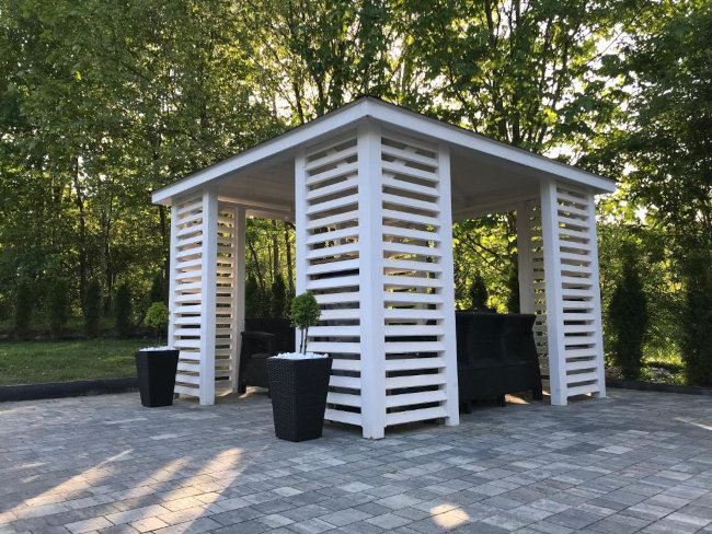 Ogród na działce Dablin 9